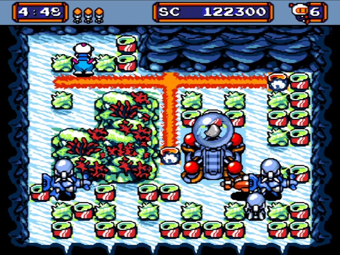 Mega Bomberman - геймплей игры Sega Mega Drive\Genesis